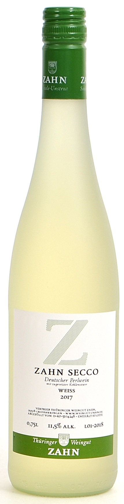 Zahn Secco weiß 0,75l